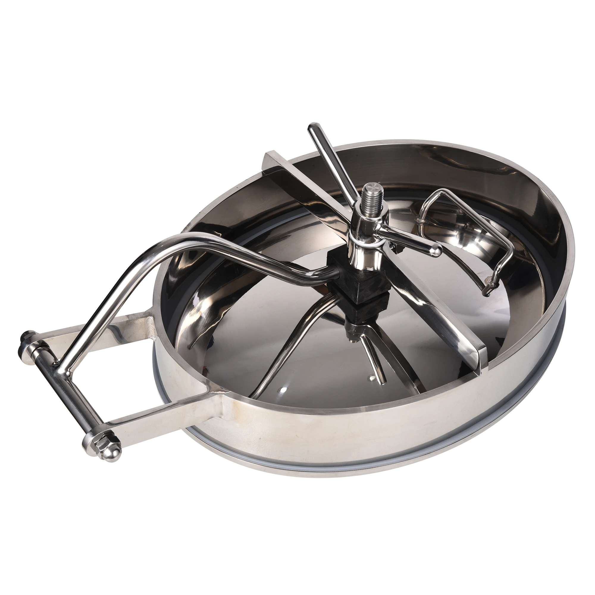 Stainless steel SS304 SS316L beer tank non pressure round manway covers