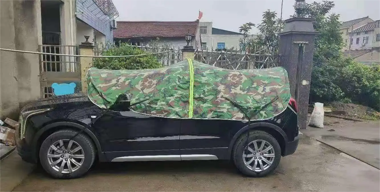 Custom Logo Foldable Car Cover Roof Umbrella automobile Sunshade