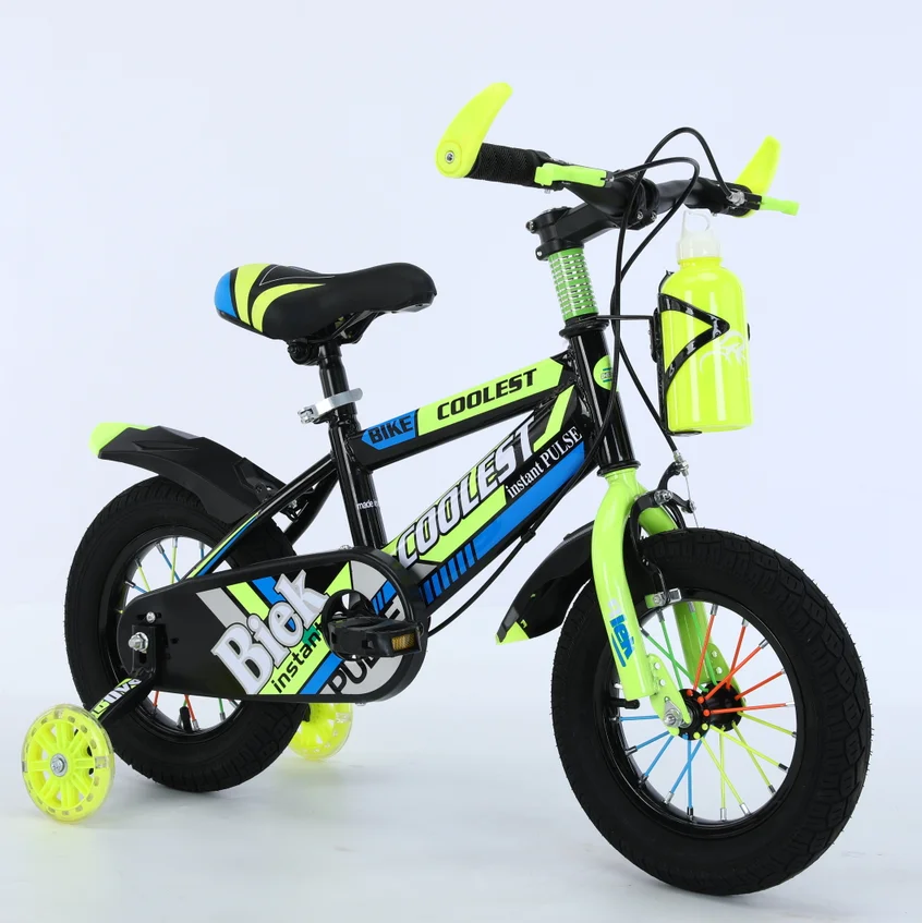 CE certification cheap high quality frame steel kids sports bmx children bikes manufacturer children cycle with training wheels