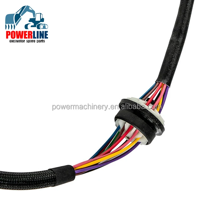 Fast delivery excavator parts CAT 320C E320C Excavator Engine Parts Cab External Wiring Harness 186-4605