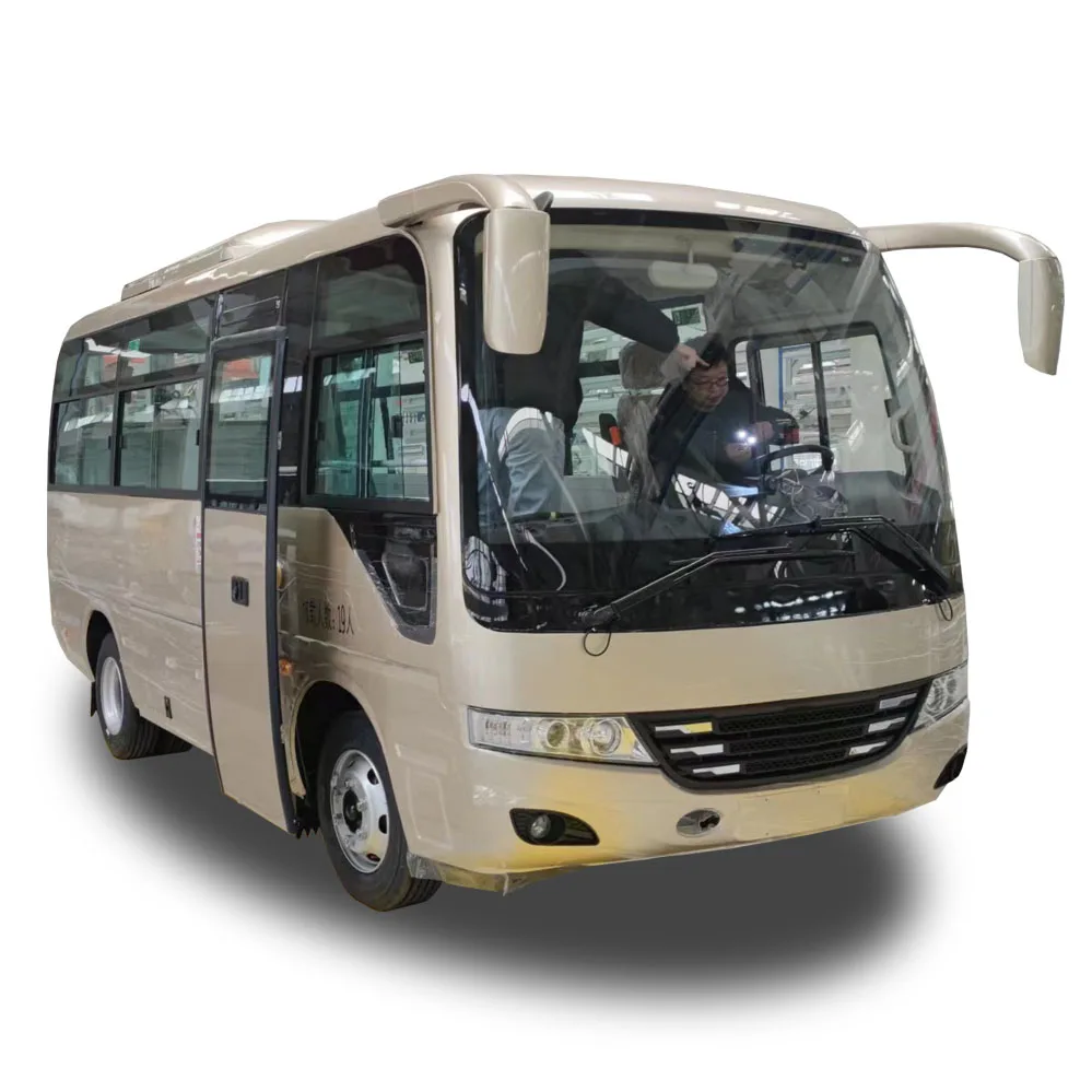 2024 Hot selling village transportation 6t & 6m Mini bus diesel bus Shaolin Huayi on sale