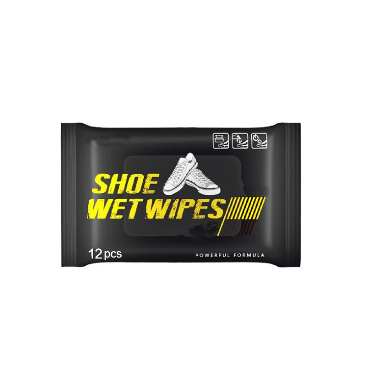 Free Samples Disposable Portable shoe Cleaning Quick Wet Wipes