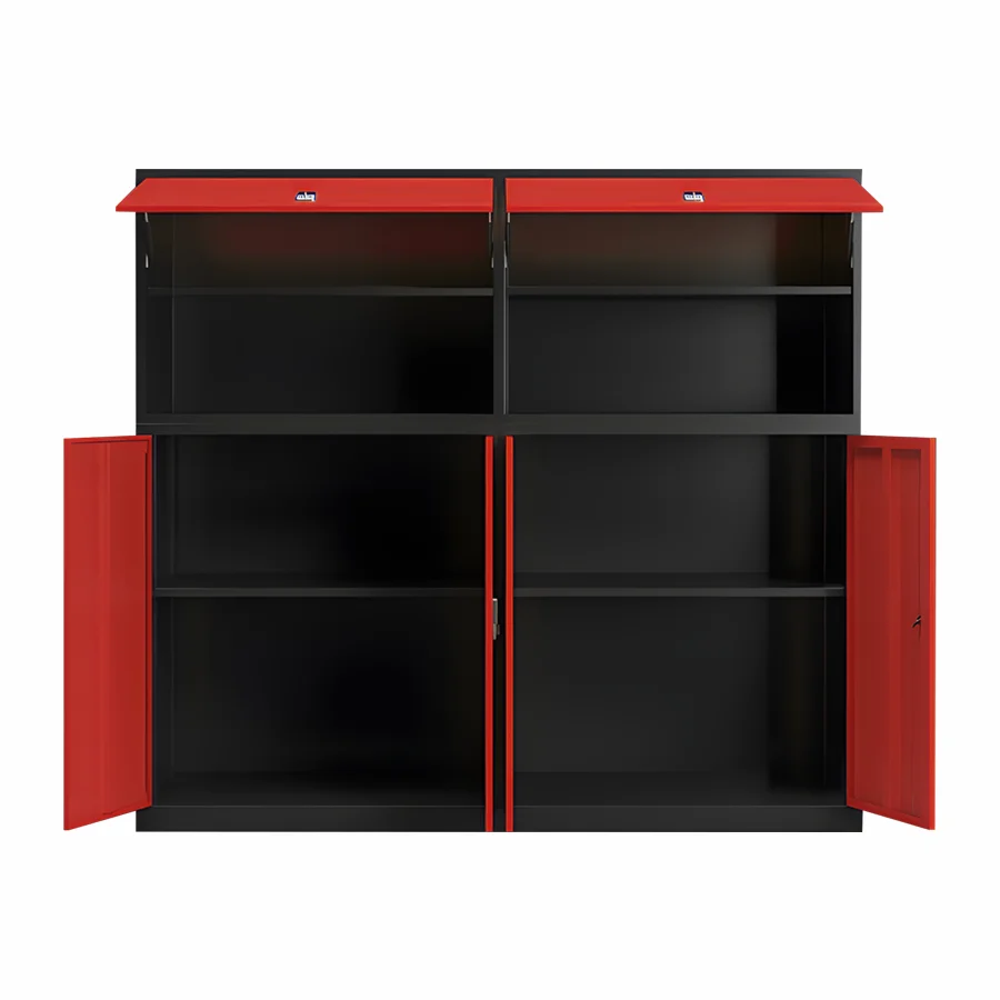 Изготовленный на заказ китайский ящик для хранения над капотом, металлический шкаф для хранения для гаража, сверхмощный шкаф для хранения