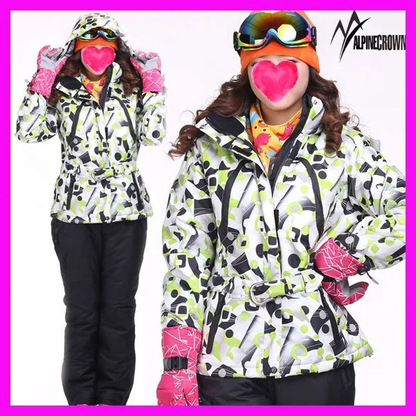 
Ski suit woman Ski suit waterproof Outdoor sports skiing 