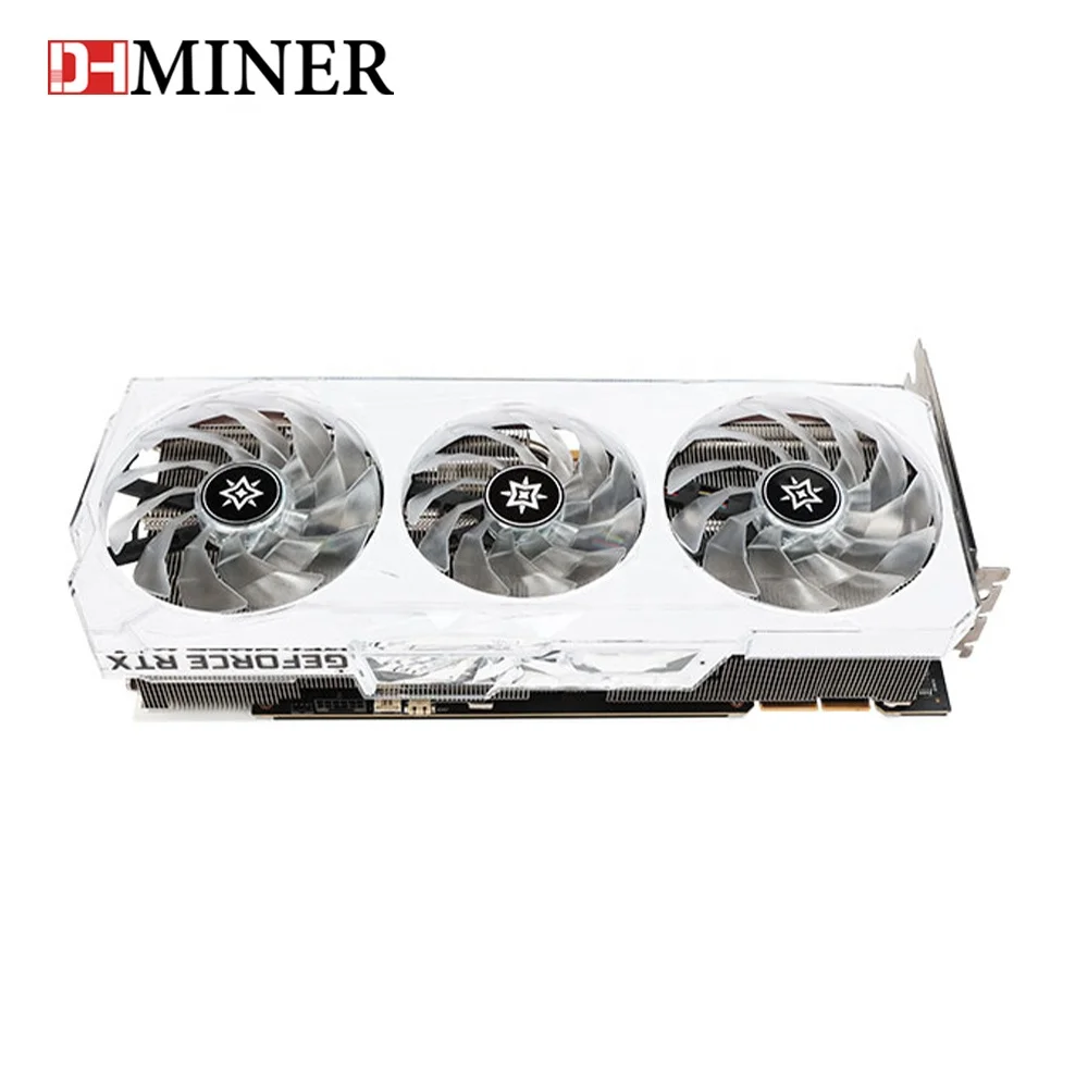 Geforce RTX 3090 Ti Max OC N Card 1560MHz GDDR6X 24GB 384bit White Graphics Cards
