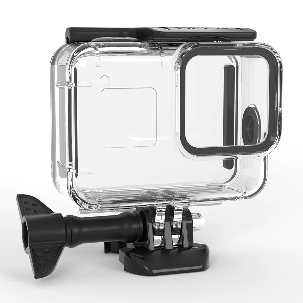Hot GoPros Accessories Protective Waterproof Housing Plastic Shell Case with 45 Meter Underwater for Go Pro Hero8 Camera