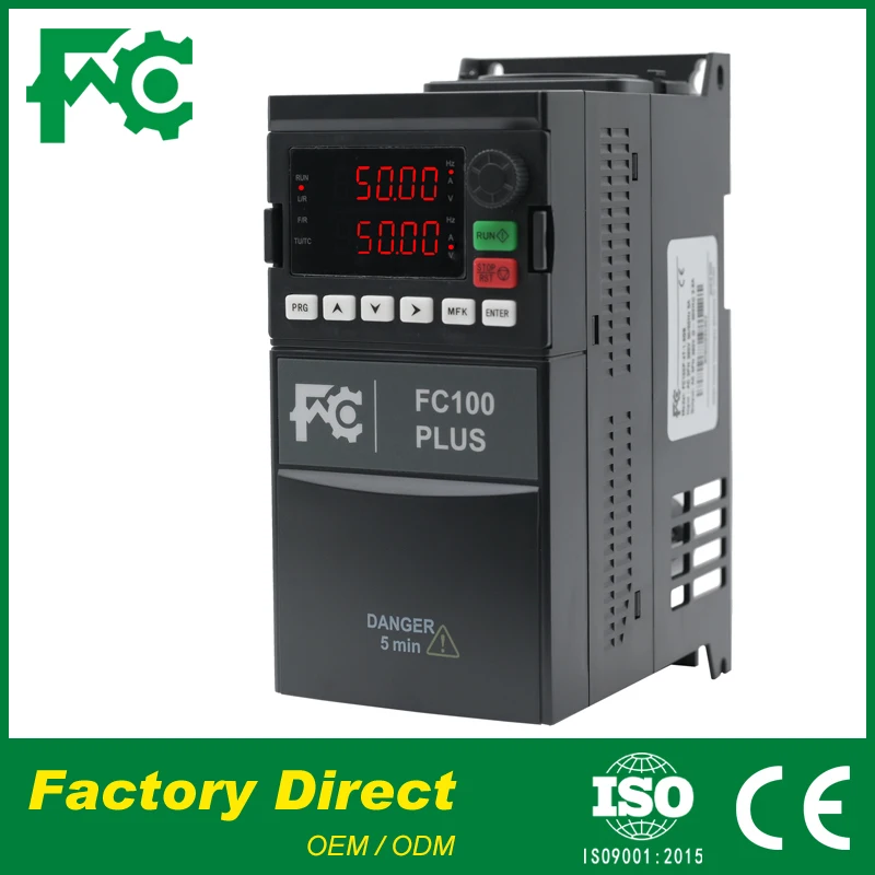 Manufacturer of three-phase AC frequency converter 0.75kw ~500kw variable frequency drive variador de frecuencia