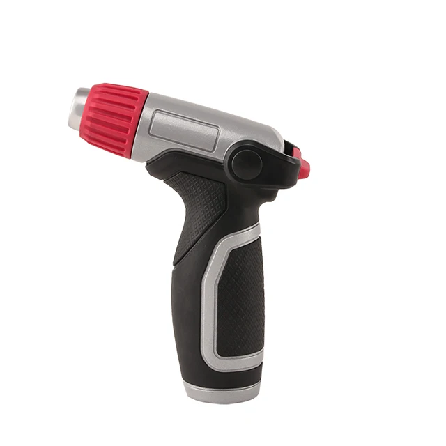 Lexia Durable Aluminum Garden Water Spray Gun Garden Hose Nozzle With 3/4 Thread Connection