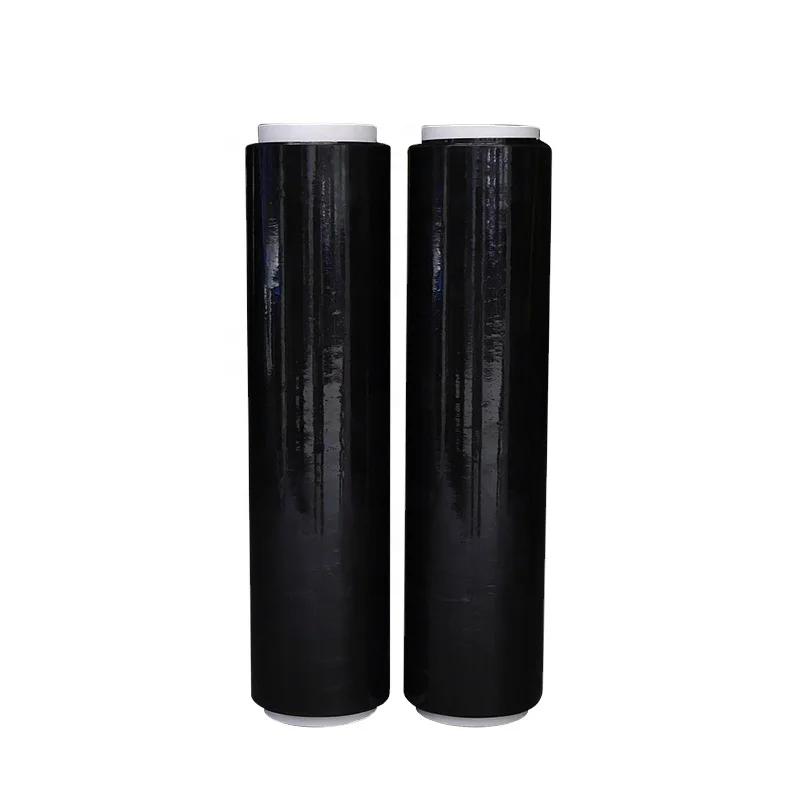Black film for pallet wrapping pe film stretch color