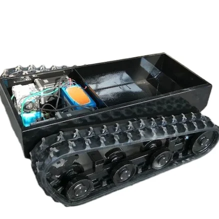 customized rubber tracked chassis platform buy Rubber crawler undercarriage loading weight different