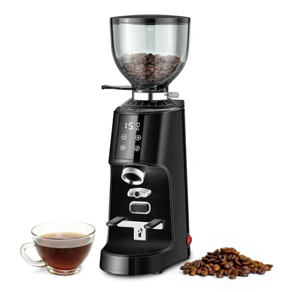 Espresso Drip Pour Over Conical Commercial Grinder Heavy Duty Stainless Steel Burr Grinder Electric Coffee Grinder