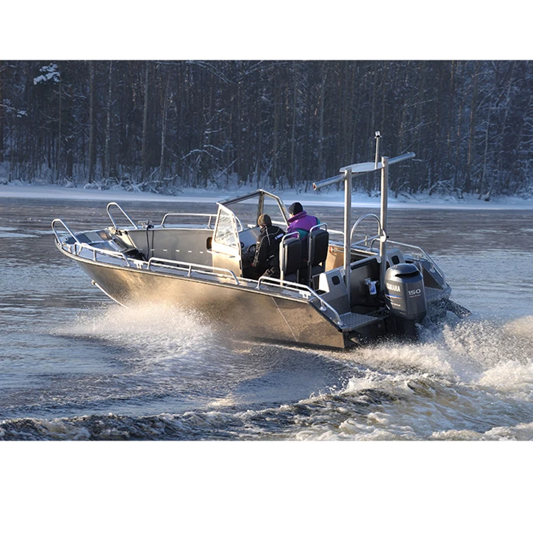 Factory Direct Price Custom Big All Welded Deep V Hull Aluminum Boat Manufacturers