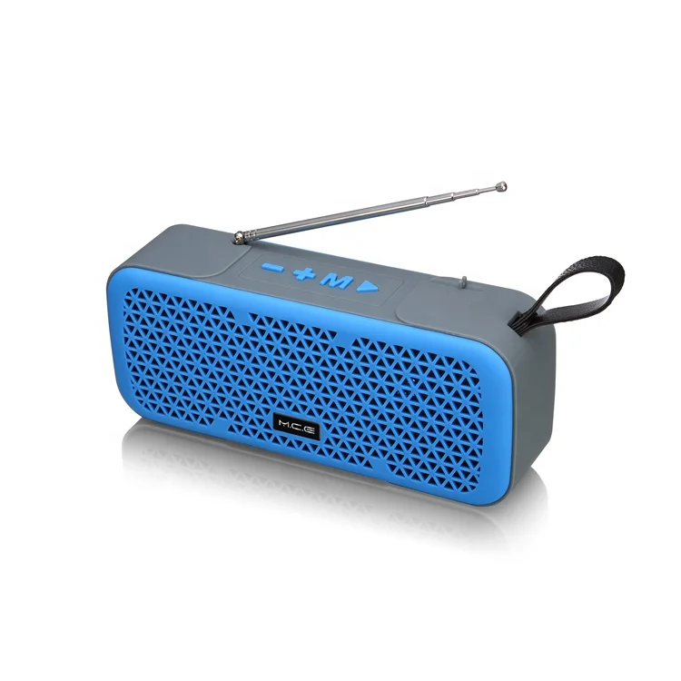 Wholesale China Speaker Manufacturer Portable Rechargeable Loud Speakers Support Mp3/tf/bt/usb/aux/fm
