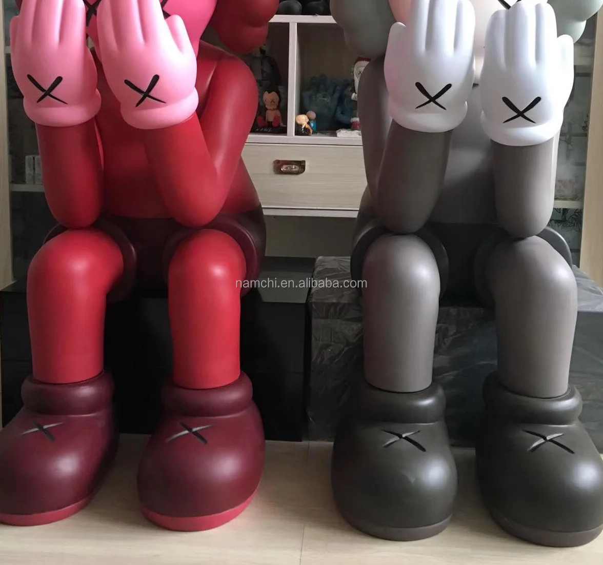 2021 NEW 4ft Large Life Size Realistic PVC Vinyl Material Sanding Statue Open Edition Design