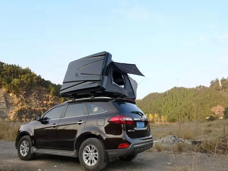 2022 New 4x4 Outdoor Camping Auto Car Fiberglass Hard Shell Roof Top Tents