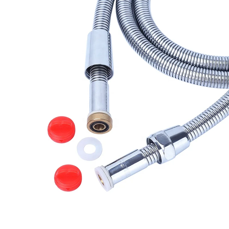 Stainless Steel Plating Explosion-Proof Shower Puller Hose Heavy Duty Shower Hose 700 mm 750 mm