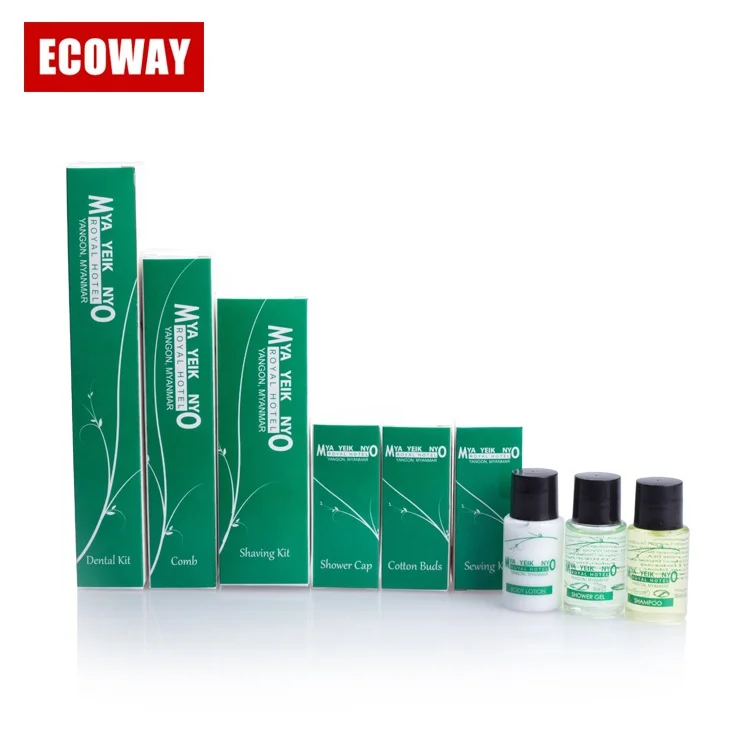 hotel bathroom amenities packing box personalized spa guest supplies