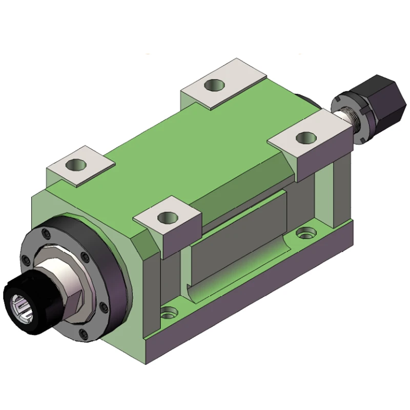 BT40 ER40 MT4 high precision power head, numerical control center drill milling spindle head