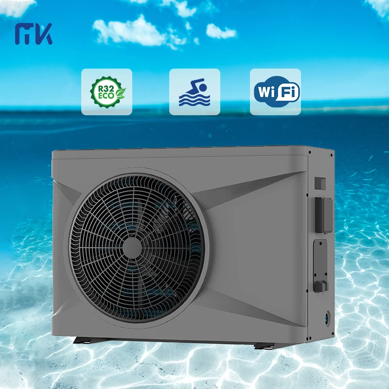 R32 wika тепловой насос бассейн лучший воздушный для бассейнов Электрический нагреватель над землей