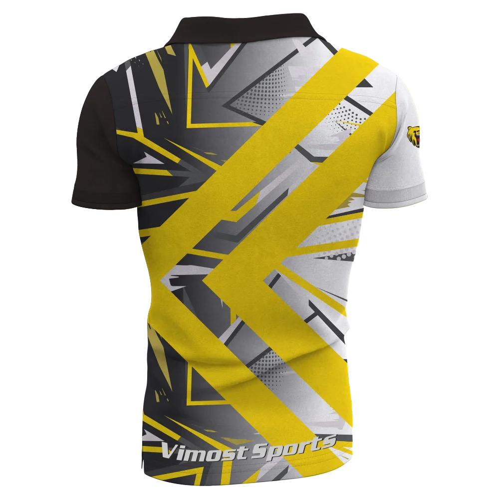 Custom sublimation dart polo shirts mens dart zipper polo shirts design with free DHL shipping