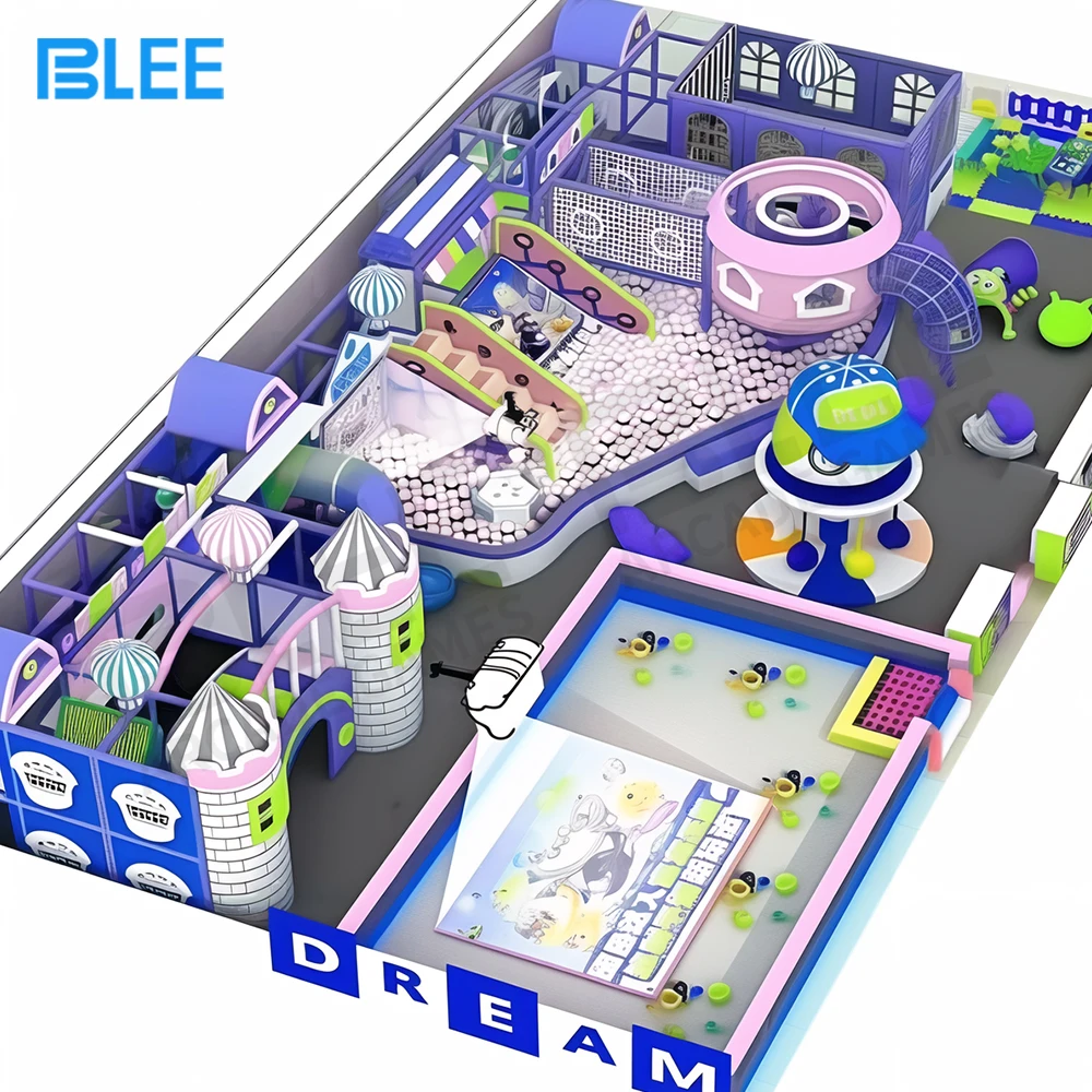 Best Price Indoor Playground Equipment Whole Child Playground Covered Set Children Tent House Indoor Home Playground