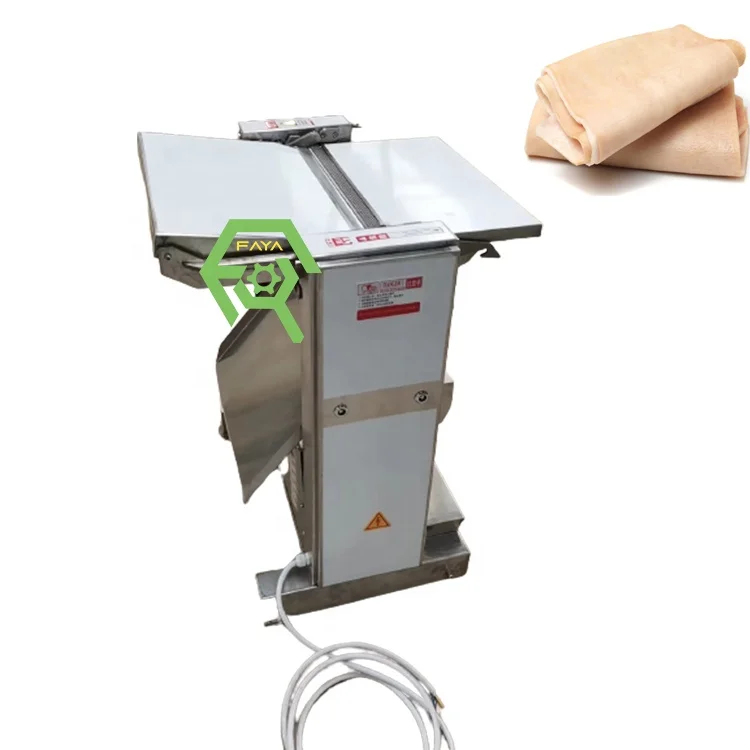 Pigskin Roller Oil Peeling Machine Pig Skin Removal Machine Hogskin Peeling Machine