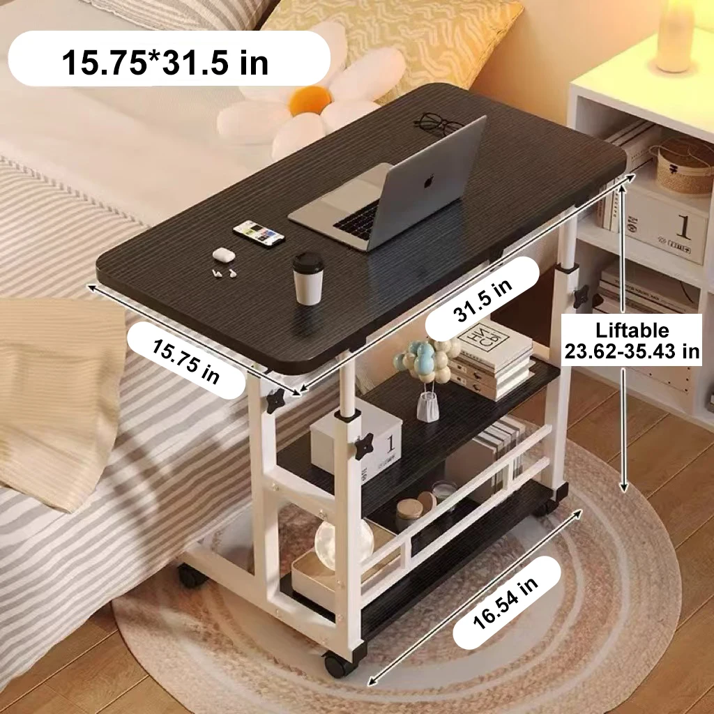 2024 Hot Selling Mini Laptop Desk For Bed Fashion Convenient Adjustable Portable Laptop Desk Bedside Table