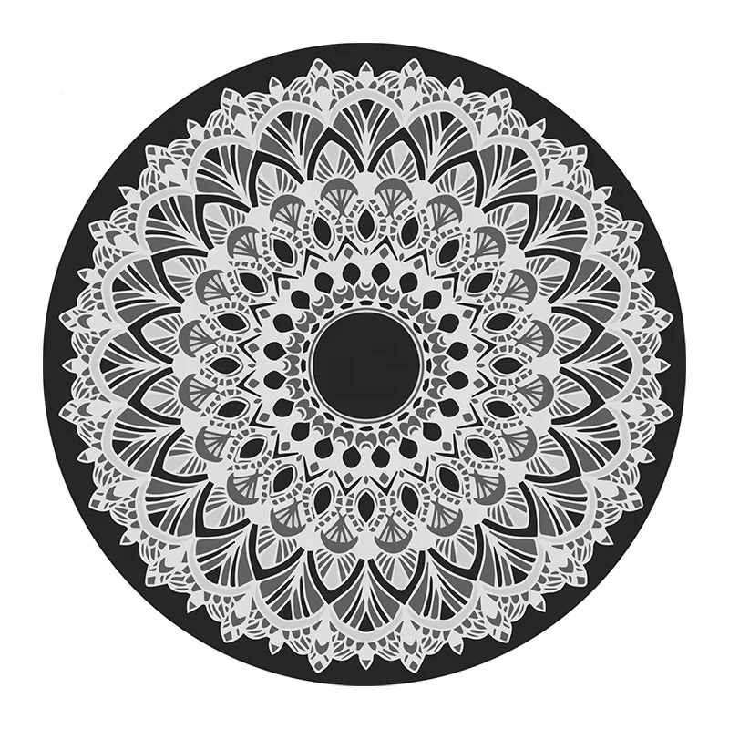 white ceramic plates with Bohemia design