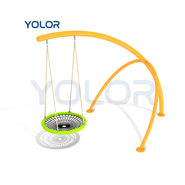 Children Hanging Disc Woven Net Swing Seats Kindergarten Outdoor Training Physical Exercise Sensory Swing Wholesale