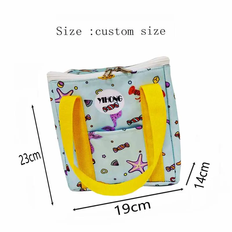 Портативная многофункциональная сумка-холодильник 600D с толстой изоляцией из алюминиевой фольги для