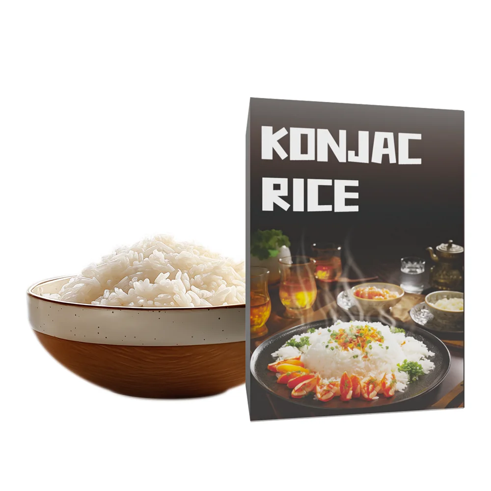Сушеный завод по производству риса сиратаки в Китае частная этикетка Конжак быстрого приготовления сухой рис без глютена Конняку арроз Риз