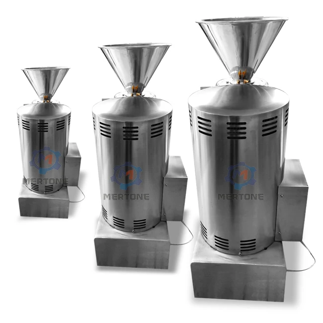 Factory almond milk processor / tahini machine / commercial colloid mill