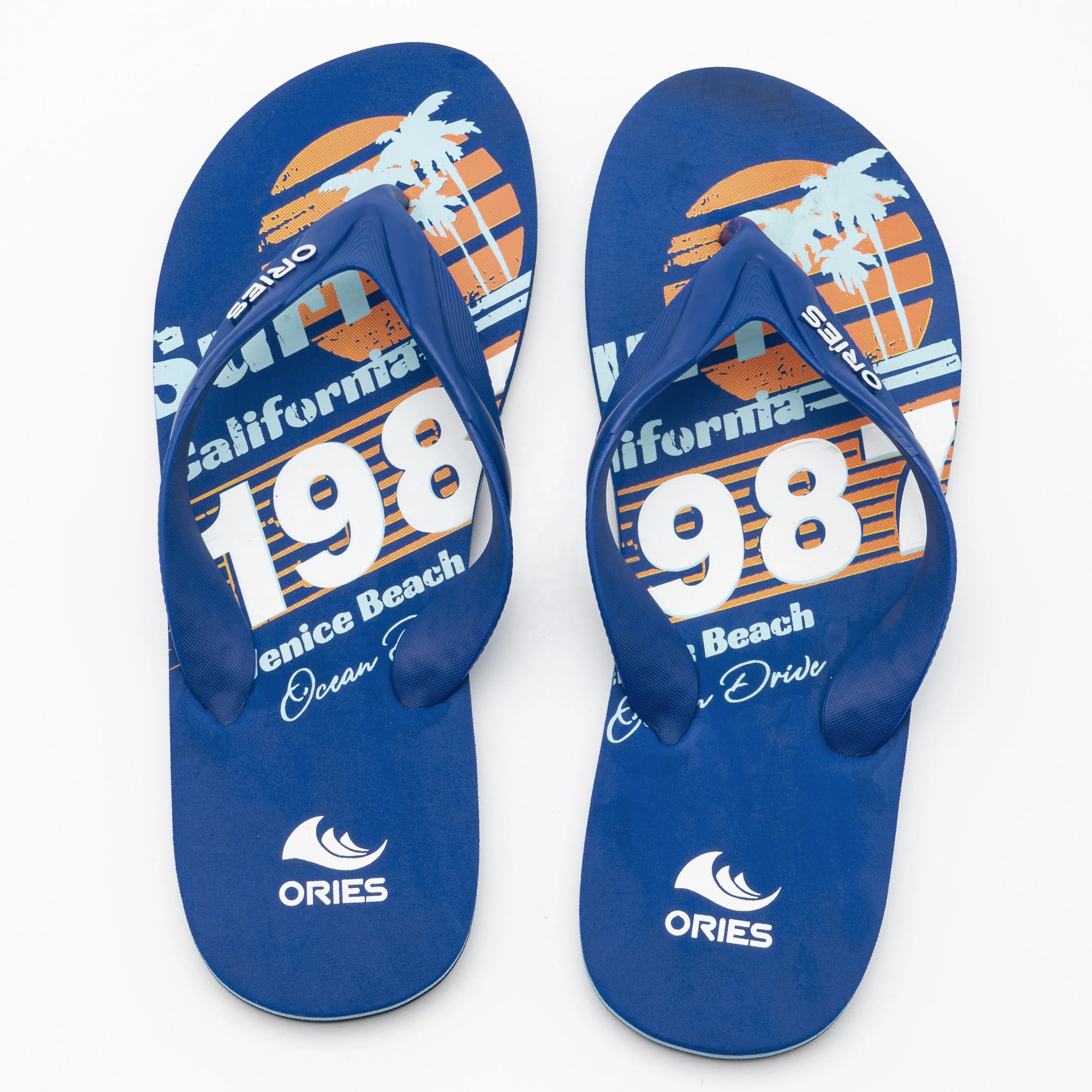 summer beach new design  sublimation flip flops  man outdoor flip-flops