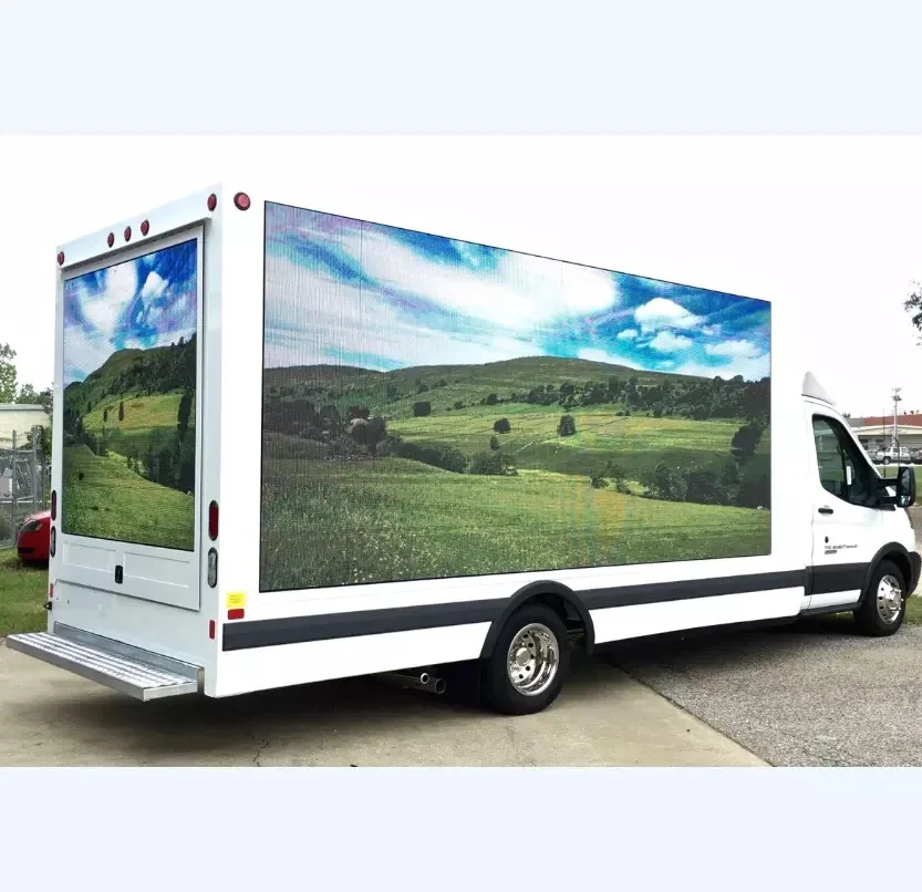 Wholesale High Quality P5 LED Car Display LED Truck Advertising Display Mobile Outdoor LED Advertising Screens For Cars