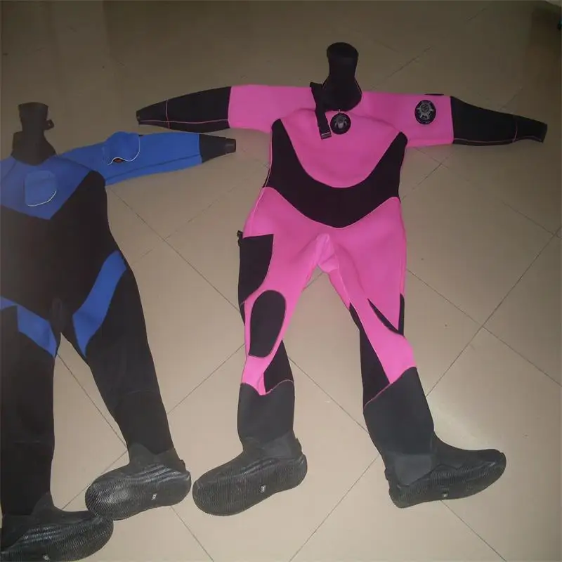 9mm thick dry suit and diving dry suit