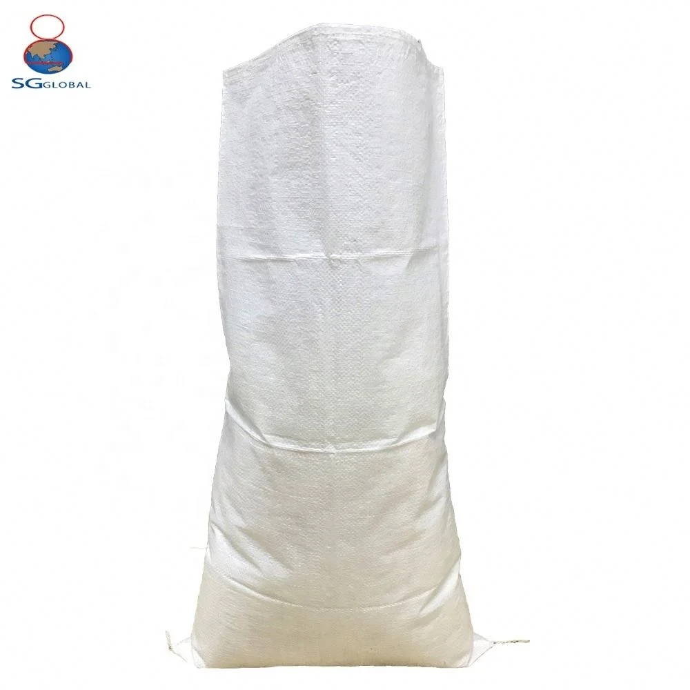 GRS Manufacturer Polypropylene Packing Agriculture Grain 25kg 50kg 100kg PP Woven Rice Bags