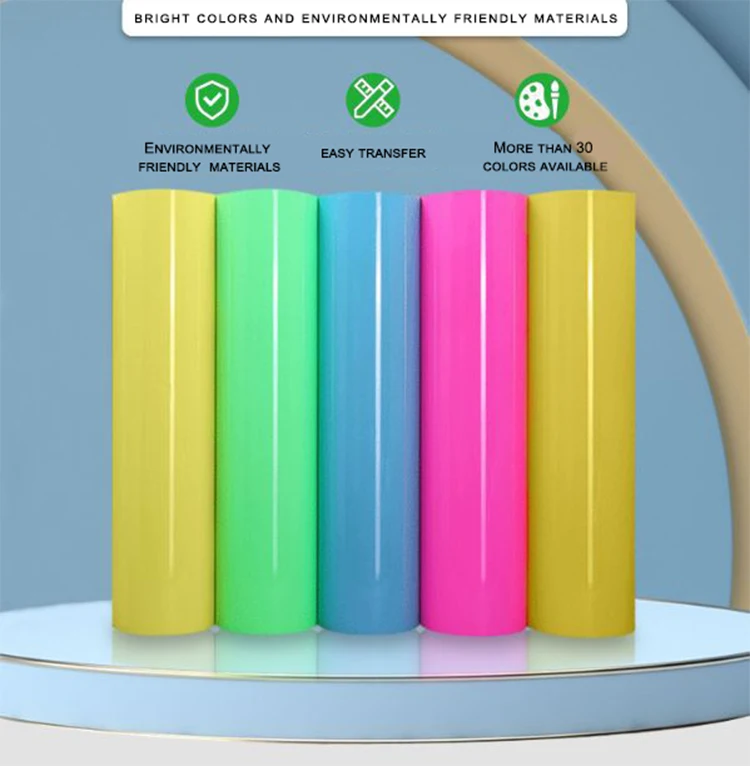 Custom Logo Waterproof printable vinyl colorful cutting vinyl oracal cutting poltter vinyl with cheap price