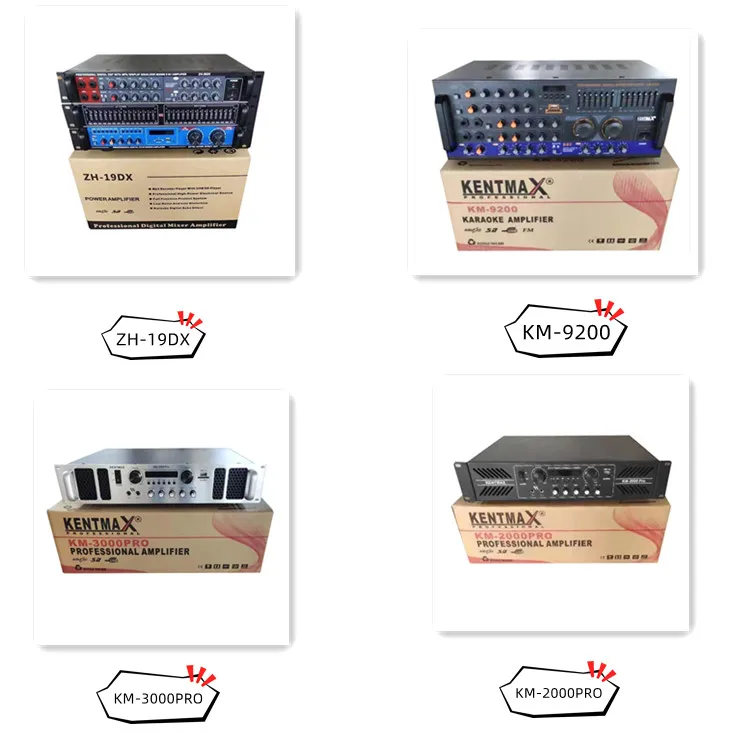Premium Quality 180 Watts Karaoke Amplifiers Eq Power Mixer Karaoke Home Digital Stadium Amplifier