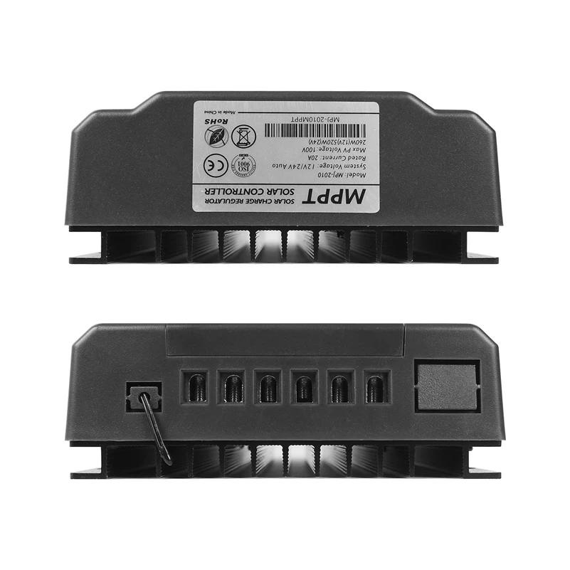 MPPT Solar Charge Controller 20A LCD Display 12V/24V Solar Inverter System