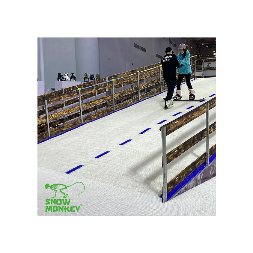 SNOW MONKEY Professional Indoor Used  Artificial Snow Outdoor Sport Plastic Snow Slopes Ski Resorts Dry Ski Slope