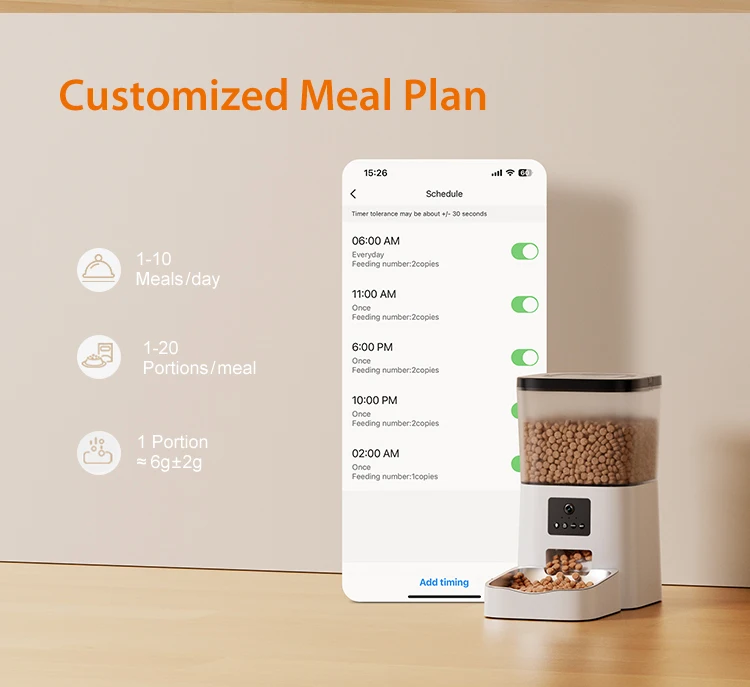 Смарт-кормушка для домашних животных 4 л