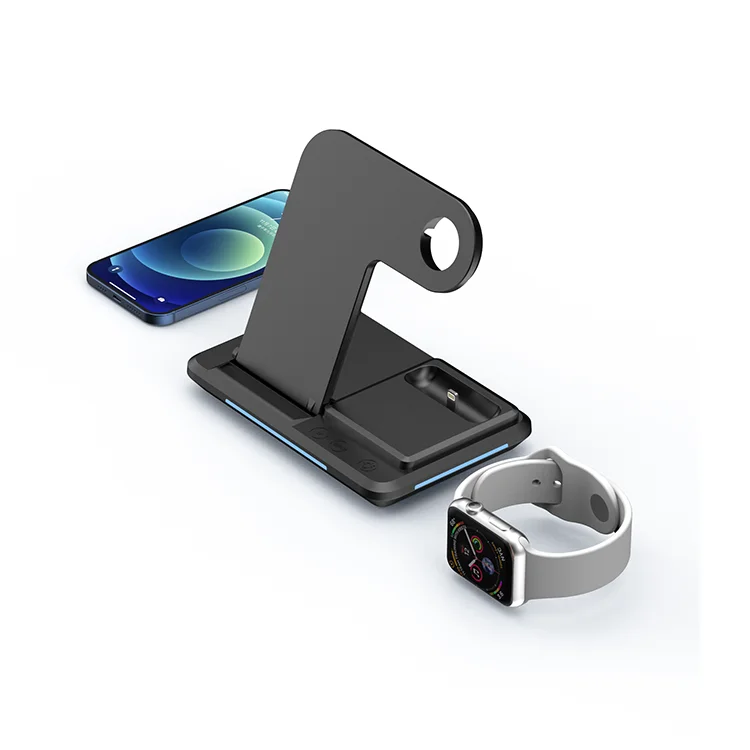 
wireless fast phone charger magnetic charger 4 in 1 qi wireless charger for iphone 