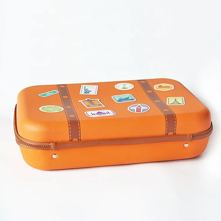 Cartoon Printing Logo Travel Suitcase Large Capacity EVA Storage Luggage Bags Outdoor Carry Tool Set Case with Handle