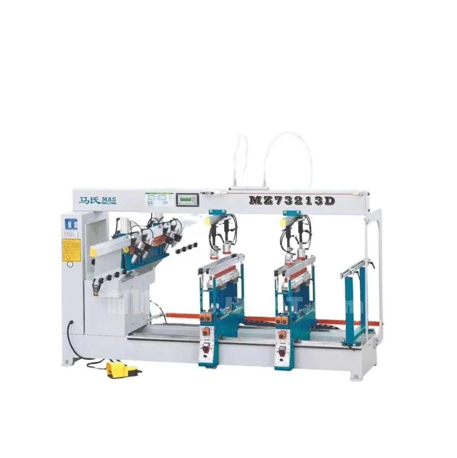 High quality woodworking machine MZ73213D 3 Row Multi Head Boring Machine (Hoz:1*21,Ver:4*11/0 -90 )