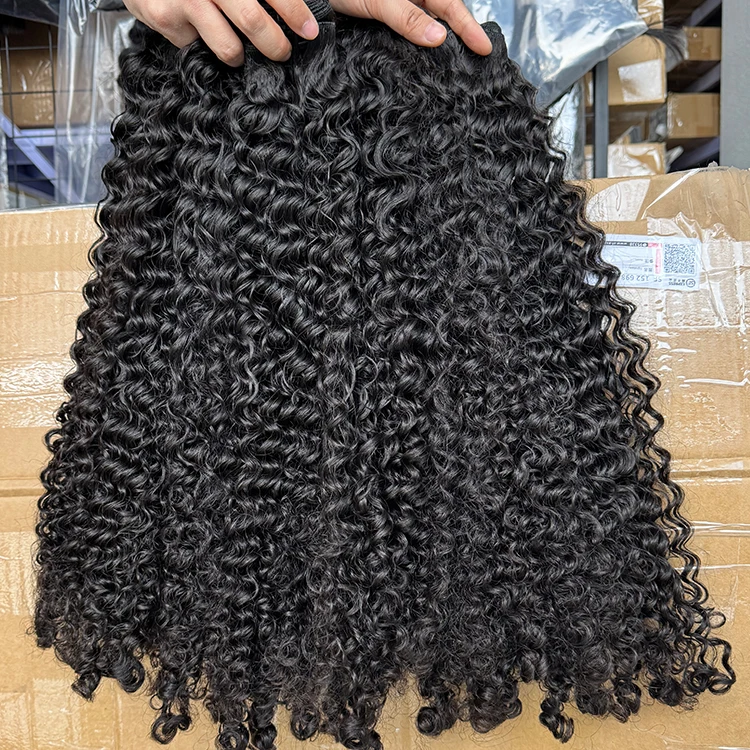 Drop Shipping Burmese Curly 100% Raw Virgin Vietnamese human hair burmese curly hair bundles vendor