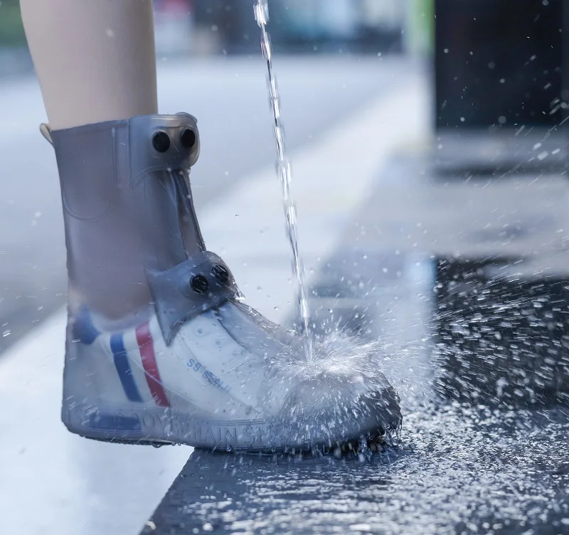 Hot Sale Disposable TPE Temporary Universal Plastic Portable Foldable  Waterproof Covers for Shoes