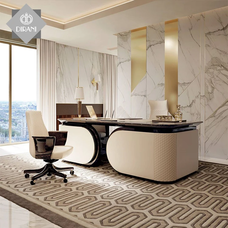 High end home office furniture supplier latest office desk designs executive manager modern luxury office table