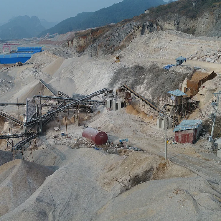 Low Cost Stone Crushing Line Machine Complete Set Aggregate Gravel Production Equipment Hammer Crusher For Sale