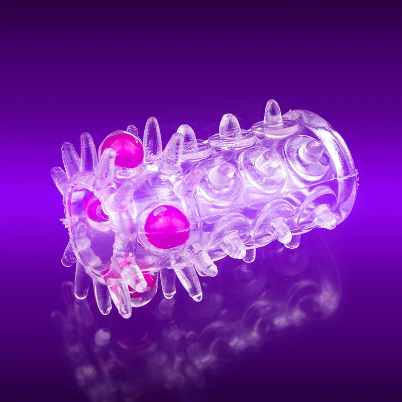 Adjustable Silicone Cock Ring Fancy Condom Penis Sleeve Ultra Sex Toy For Men