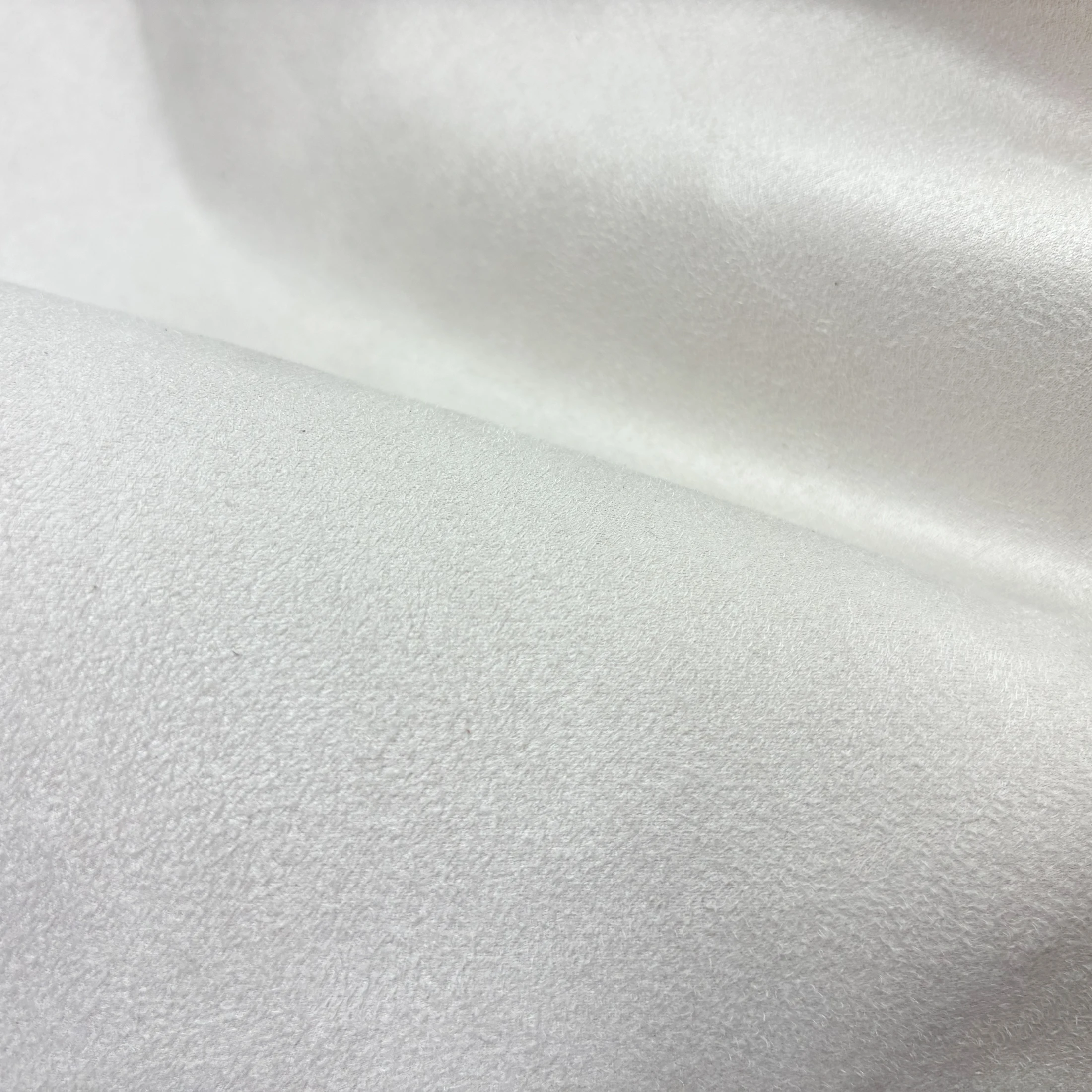 Faux Leather material Recycled Warp Micro Suede Fabric for Clothing Bags Shoes and Home Textiles